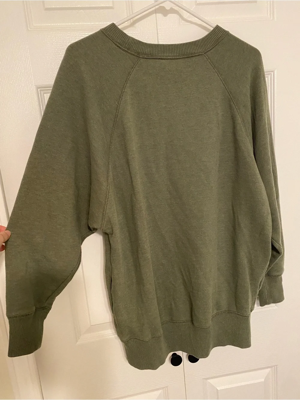 aerie green sweater